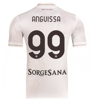 SSC Napoli Frank Anguissa #99 Udebanetrøje 2025-26 Kortærmet